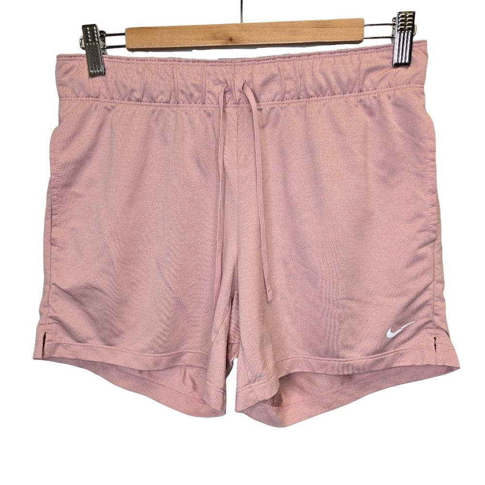 Nike Women's S Dri-Fit Light Pink Athletic Shorts